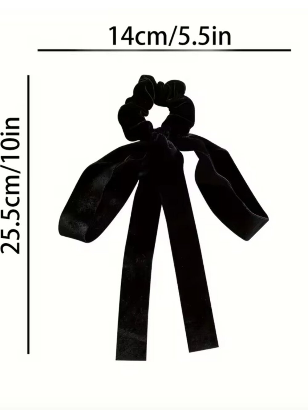 Bow Hair Scrunchie - Picture 2 of 2